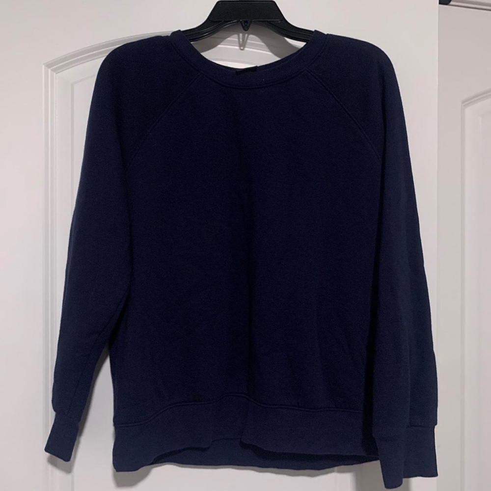 Athletic Works Navy Blue Crewneck Pullover